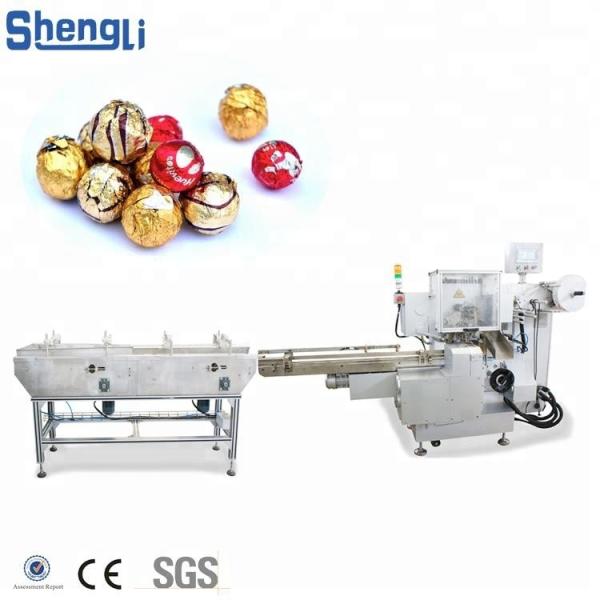 Multi-Function Packaging Machine for Customized Chocolate Wafer Ball Processing