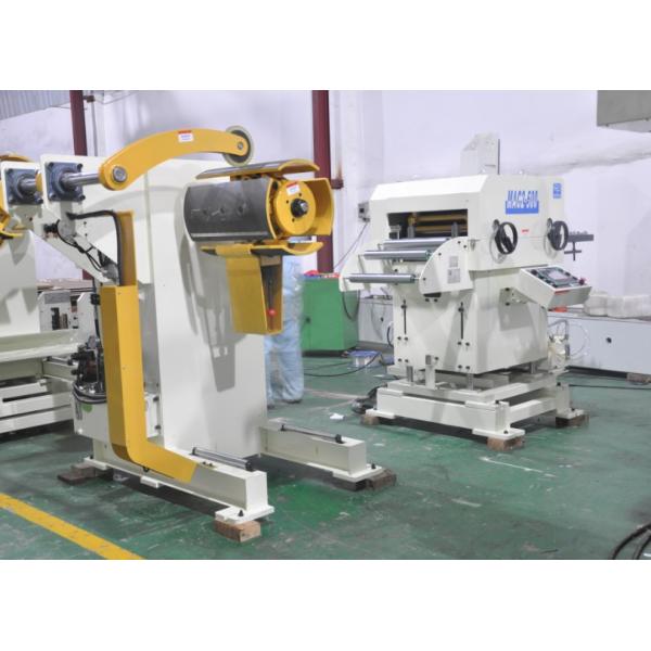 Press Feed Lines Decoiler Straightener Feeder With Coil Loading Car