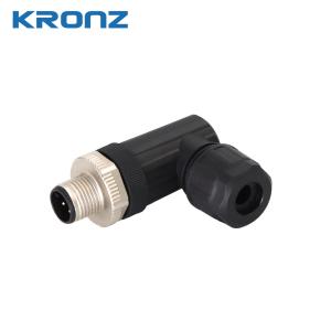 Connect Screw Connect M12 Plug Circular Connector For Temperature Environments