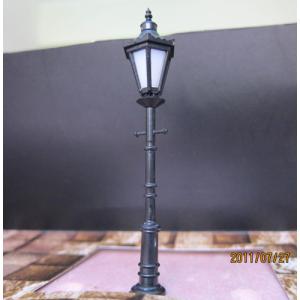 China classic courtyard lamp---model lamp pole,HO model train layout pole,1:87 light,classical yard lamppost，copper lamppost on sale