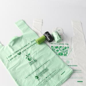Bio Degradable PLA Packaging Bag For Grocery Eco Friendly