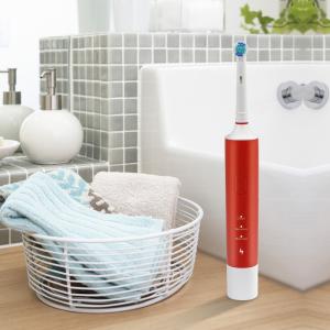 Antibacterial 1200mAh Spin Tooth Brush , Reusable Electric Toothbrush Rotating