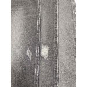 GRAY Color Left Twill 10.3oz Denim Fabric Woven With 180cm Full Width For Jeans