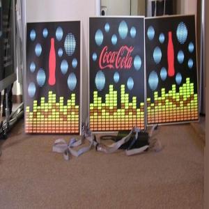 custom electroluminescent paper, el display, el advertising panel