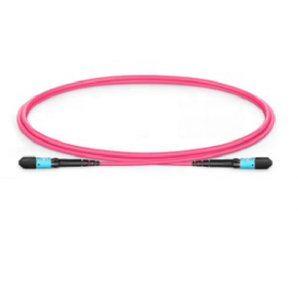 24 Core MPO MTP G657A1 OM5 Fiber Optic Jumper Cable For Data Center