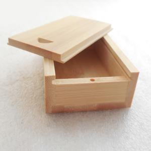Custom Mini wooden gift box wooden soap box for gift packing Bamboo case for USB