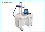 Metal Nonmetal Fiber Laser Engraver Marking Machine 20w With Computer Display