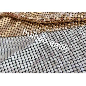 8x8mm Shiny Aluminum Sequin Metal Mesh Curtain For Decoration