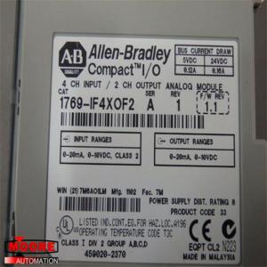 1769-IF4X0F2 1769IF4X0F2 Allen Bradley AB High Speed 4 In-2 Out Analog Combo I-O