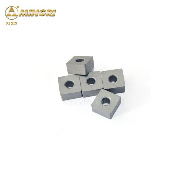 Quality Hardness 12.7*12.7*6.5mm Chian Saw Machine Tungsten Carbide Insert / Tungsten Carbide Tips For Stone Cutting wholesale