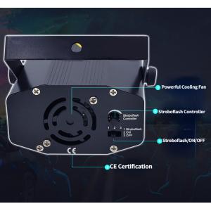 Mini Laser Stage Lighting Sound Activated with Music, USB and Remove Control RGB