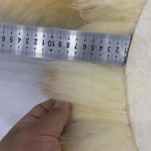 Sleeping Sheepskin Cushion Pads Mat Black For Chair