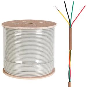 PVC Jacket 8x0.22mm2 Shielded Stranded CPR Eca Alarm Cable for Control and