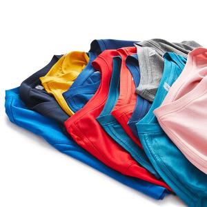 Custom Color Oversize Embroidery Men's T-Shirt Homme Cotton with Plain Style Tee