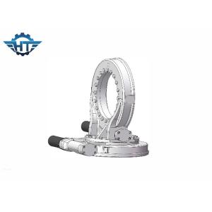 SDE17 Worm Gear Slew Drive With Gear Motor For Dual Axis Solar Tracking System