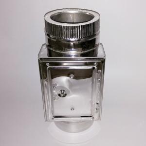 China CE Chimney Flue Rain Caps 0.45-1.2mm Thickness  Black Powder Coating on sale