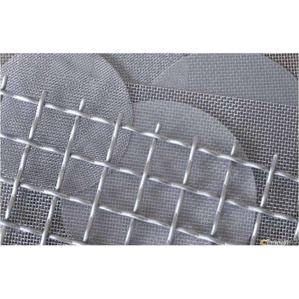 Square Hole Stainless Steel Woven Wire Mesh 50 Mesh / 100 Mesh / 150 Mesh / 200
