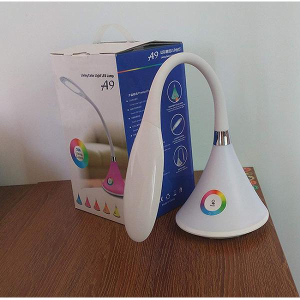 Daylight White Rgb Led Desk Lamp Eye Protection For Bedside Reading