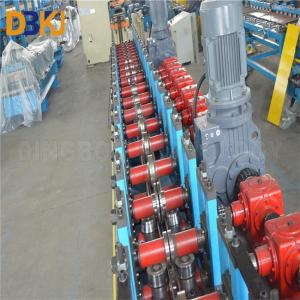 22KW Strut Channel Roll Forming Machine 380V Hydraulic Cutting