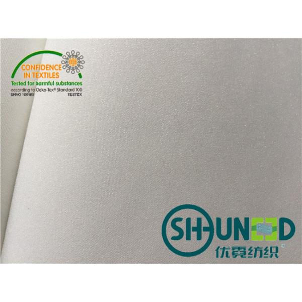 150cm Interlining Material , Woven Fusing Shringkage Resistant