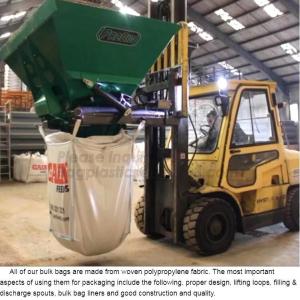 Virgin Resin Polypropylene Big Bag / FIBC Pp Woven 1 Ton Jumbo Bulk Bag Super