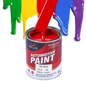Various Metallic Color 2K Solid Paint High Performance For Auto Surface