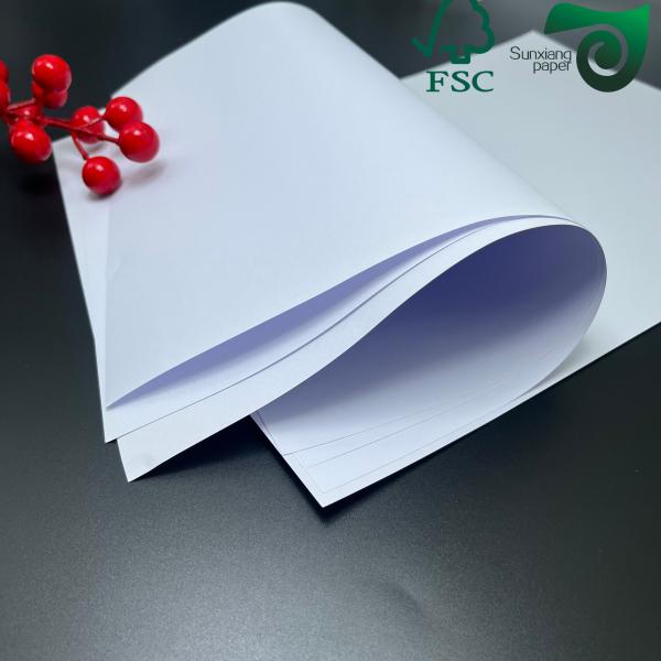FSC Certified 60gsm 70gsm 80gsm Cream Uncoated Wood Free Paper for School Notebooks