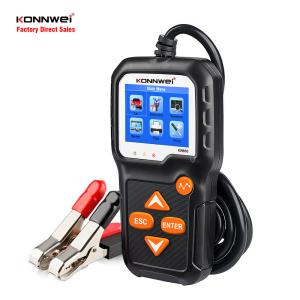 Hand-held 2.4 inch 6-16V Vehicle Battery Test Tool KONNWEI KW650 with update and