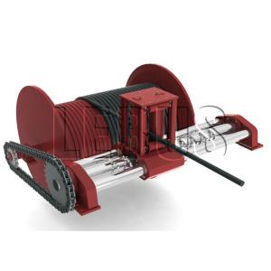 10T Winch With Spooling Device