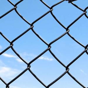 high quality china barbed Wire Chain Link Fence gardening fence pvc chain link