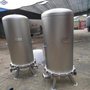 Cheap Stainless Steel Multi Cartridge Filter Housing: 304/316L SS, 0.6/1.0/1.6Mpa, 5~40℃, 10~40'', 1μm~100μm for sale
