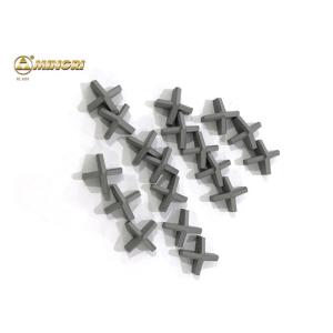 Four Heads Cemented Tungsten Carbide Tips MR600 Grade For Coal Mining