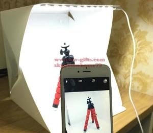 Cheap Portable Folding Lightbox Photography Studio Softbox LEDLight Soft Box Tent Kit for iPhone Samsang DSLR Camera Backgroud for sale