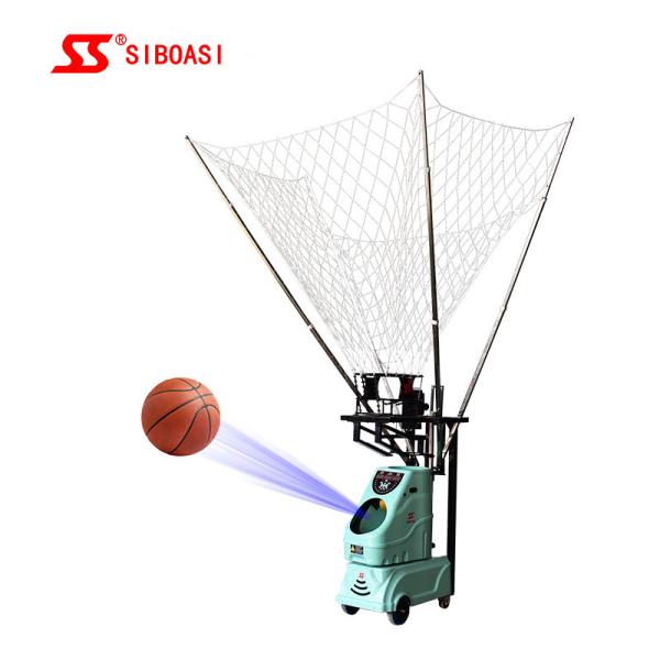 Quality Automatic Shooting Trainer Basketball Passing Machine With 5 Balls Recycled For Training wholesale
