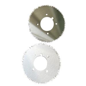 Circular Serrated Blade Sharpness Titanium Coated Serrated Knife