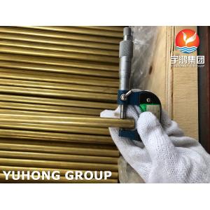 ASTM B111 C68700 Seamless Copper Alloy Tube For Cooler HT / ET Available