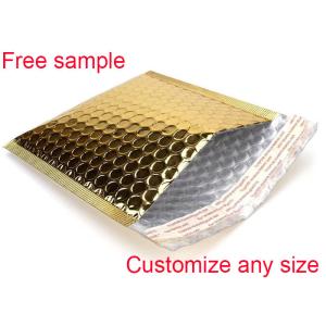 Self Seal Metallic Bubble Envelopes , Padded Shipping Envelopes Plastic Various