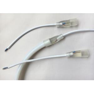 Round Shape Neon Light Accessories 12V / 24V Led Neon Flex Power Cord