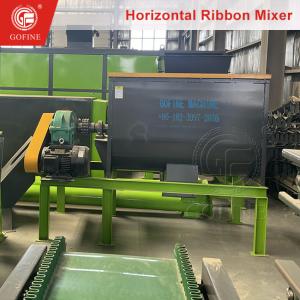 Organic Compound Fertilizer Production 2-8 T/H Horizontal Ribbon Blender
