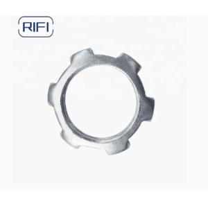 China Grounding Steel External Threaded Teeth Electrical Lock Nuts on sale