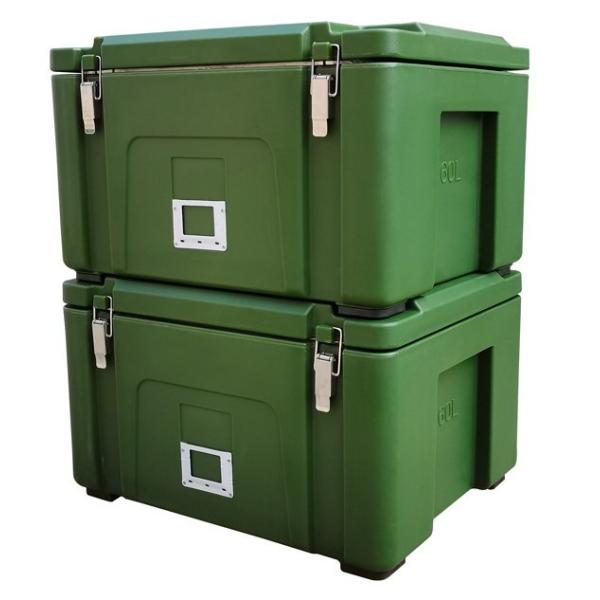 Quality PE PU Insulation Military Food Storage Containers Army Rice Cabinet 60L wholesale