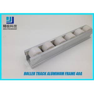 Aluminum Roller Track Flow Rail Roller Gravity Conveyor With PE Rollers 40A