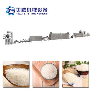 Twin Screw Extruder Nutritional Artificial Rice Processing Line