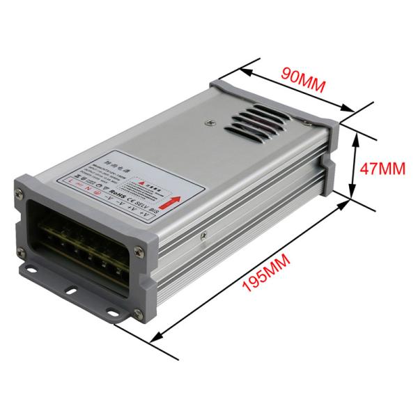 12v 150w rainproof power supply LED transformer Adapter for LED Light