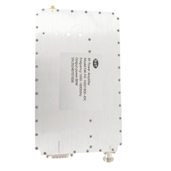 Quality 80W High Power Output L Band Amplifier Module with GaNTechnology for Radionavigation wholesale