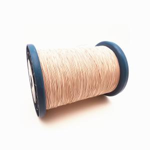 China Ustc 155 Degree Copper Litz Wire 0.04mm * 260 Strands Enameled Silk Covered on sale