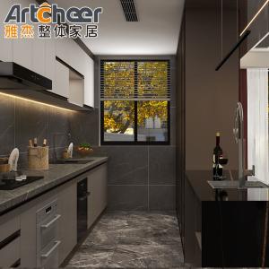 Modern Maple Kitchen Cabinet And Wall Cabinet Set Modular / RTA Customized Size