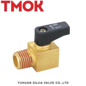 Cheap male loose joint nickle plated Top sale for water heating full welded 1 inch level brass mini ball vavle for sale