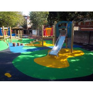 Vibrant Custom EPDM Rubber Running Track Easy Install Exceptional Weather