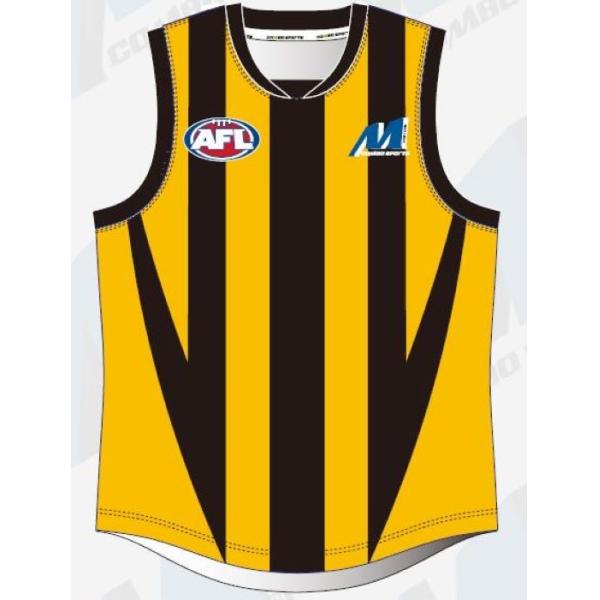 Quality 36-65cm Chest Afl Training Singlets , Sublimation Retro Afl Jerseys wholesale